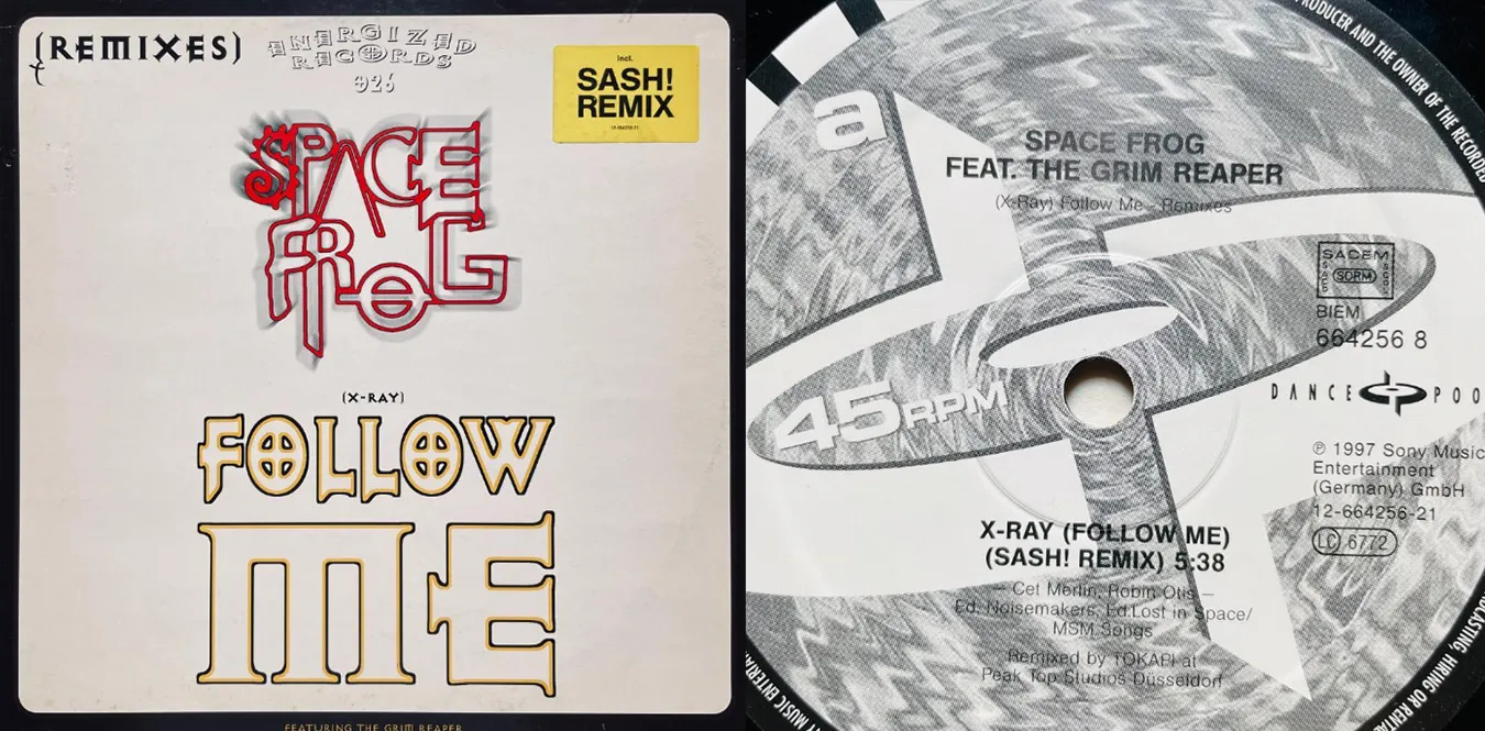 Space Frog – X-Ray (Follow Me) - Remixes